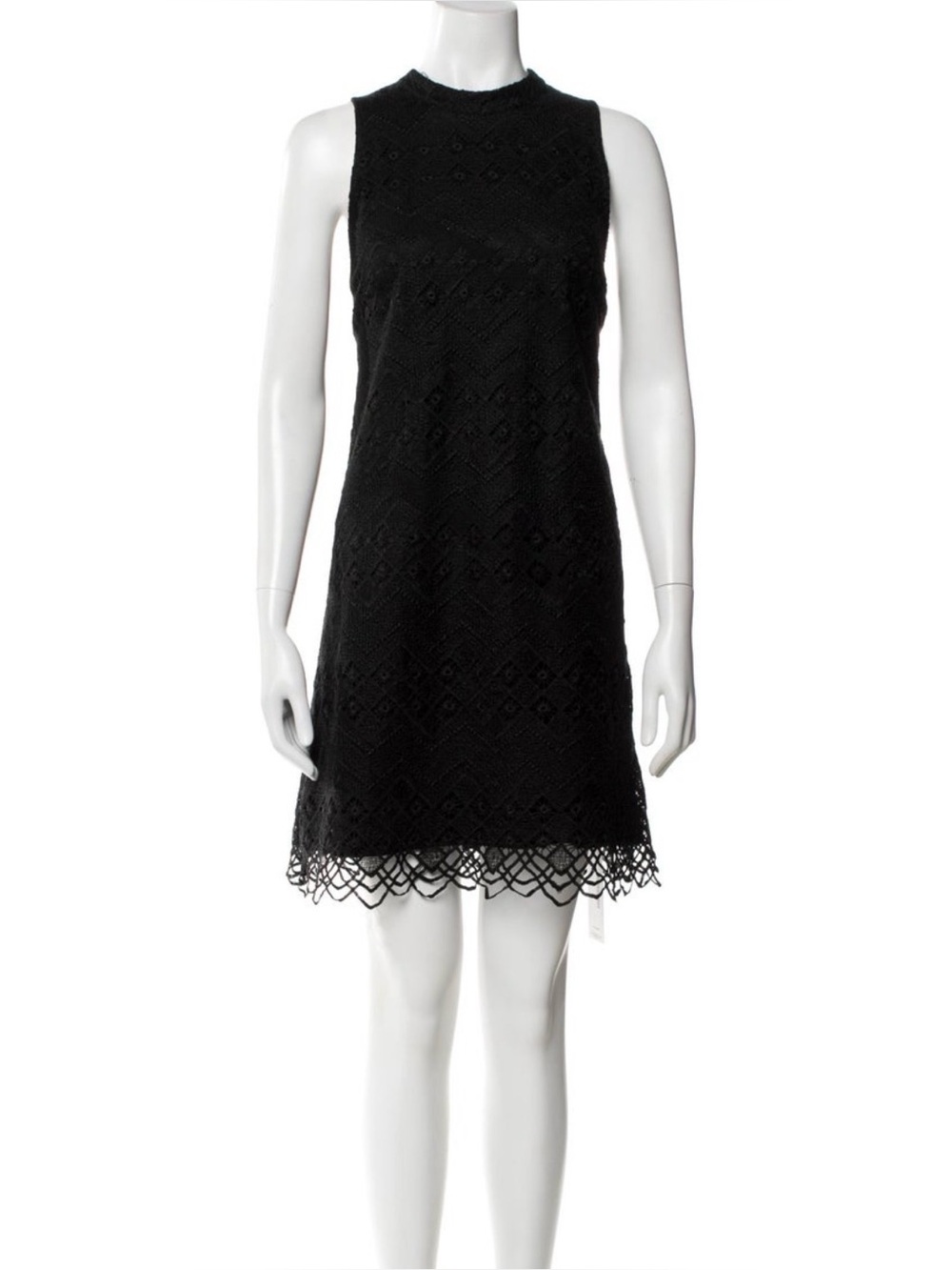 ASTR lace detail mini dress